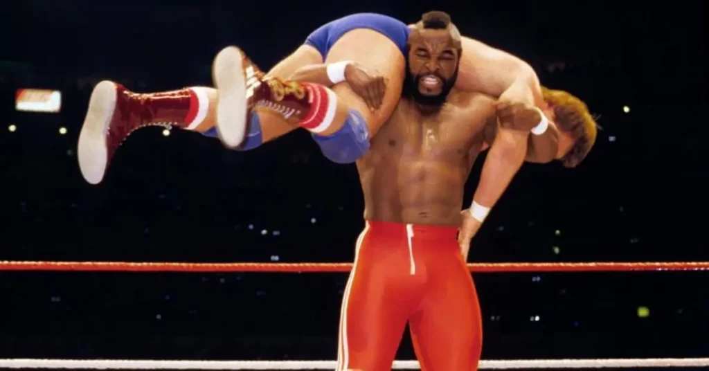 Celebrities on WWE: The best Star Power in the Wrestling Ring 3 Mr.T at Wrestlemania
