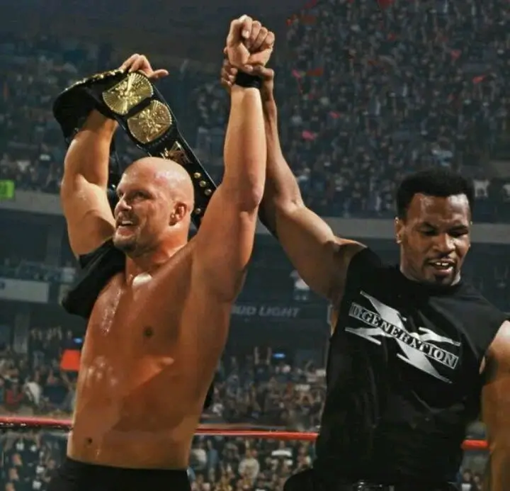 Celebrities on WWE: The best Star Power in the Wrestling Ring 5 Mike Tyson and Steve Austin