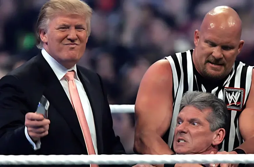 donald trump in wrestlemania