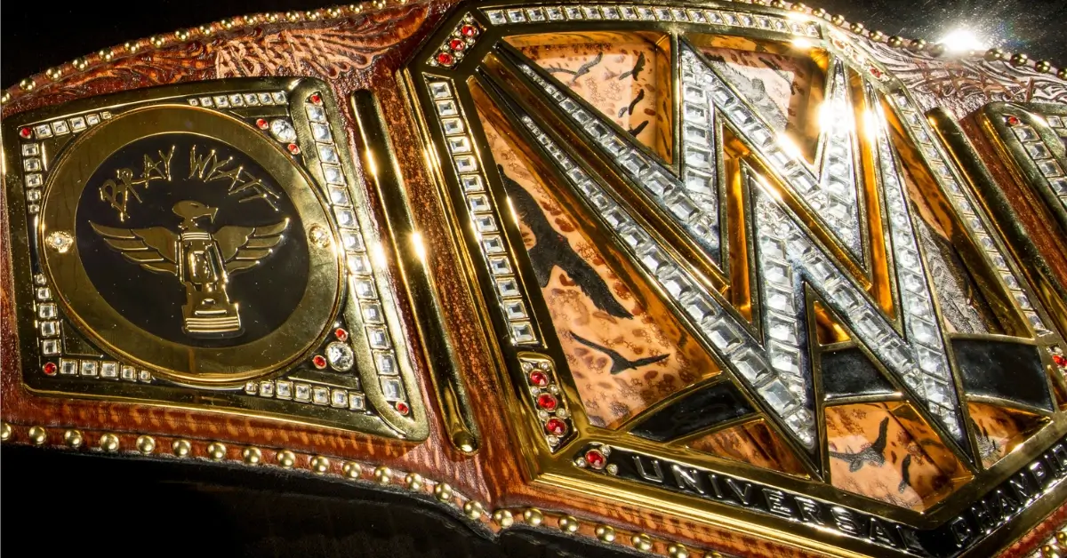 Champion belt wwe