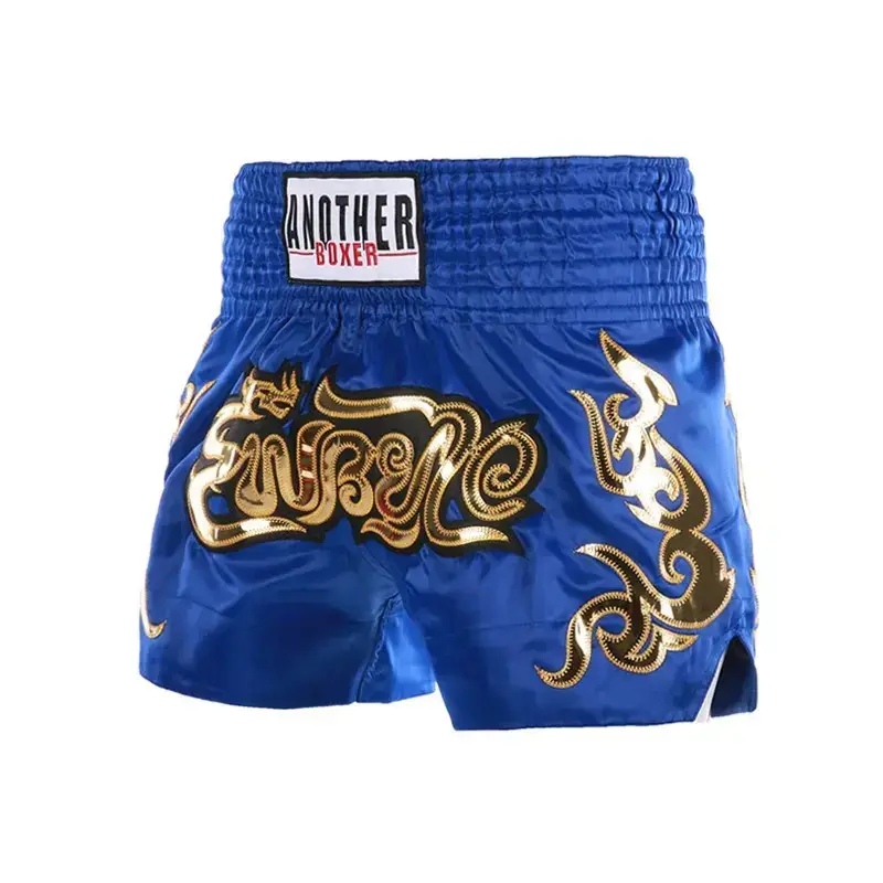 blue boxing shorts