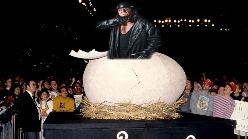 The 10 Craziest WWE Trivia Facts Most Fans Don’t Know 2 The Undertaker's Original Character Was Almost an Egg-Based Gimmick