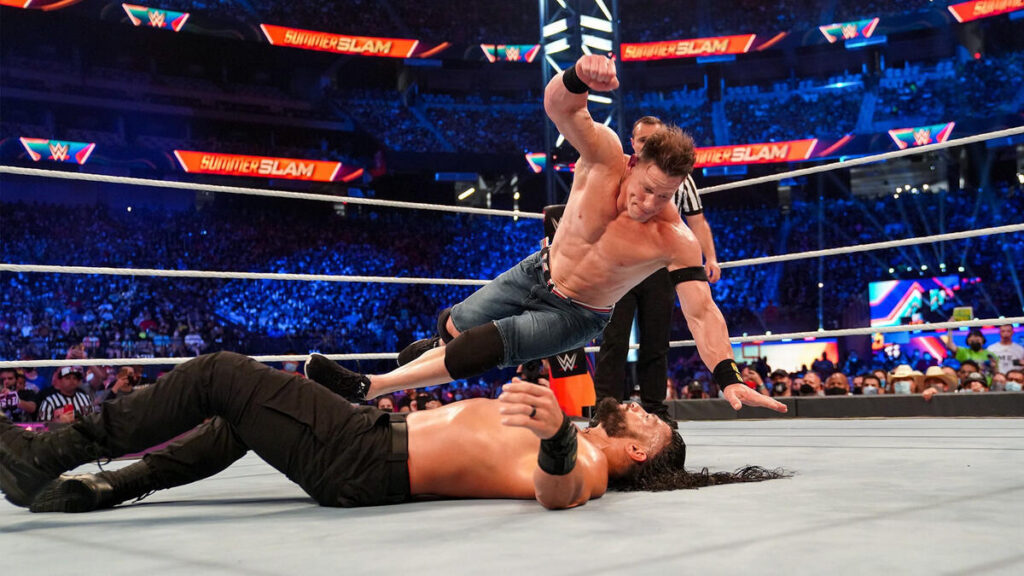 Top 10 WWE Feuds That Played Out on Social Media 6 Roman Reigns vs. John Cena