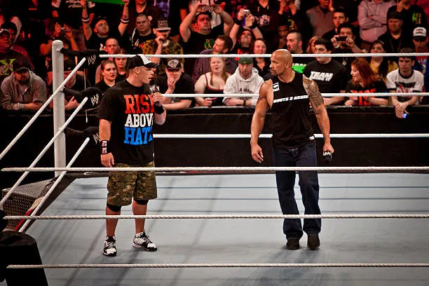 Blood, Betrayal, and Mayhem: The Most Controversial WWE Matches of All Time 8 The Rock vs. John Cena