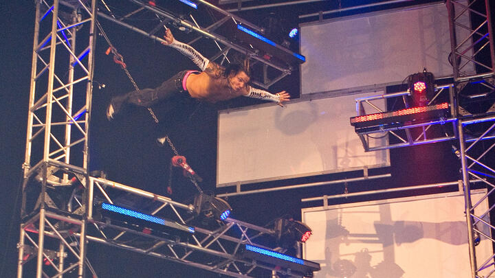 15 Insane Moments WWE Fans Still Can’t Get Over 14 Jeff Hardy's Swanton Off the Titantron