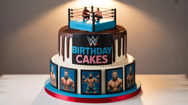 10 Next-Level WWE Birthday Cakes Ideas That Will Blow Your Guests' Minds 1 WWE Birthday Cakes